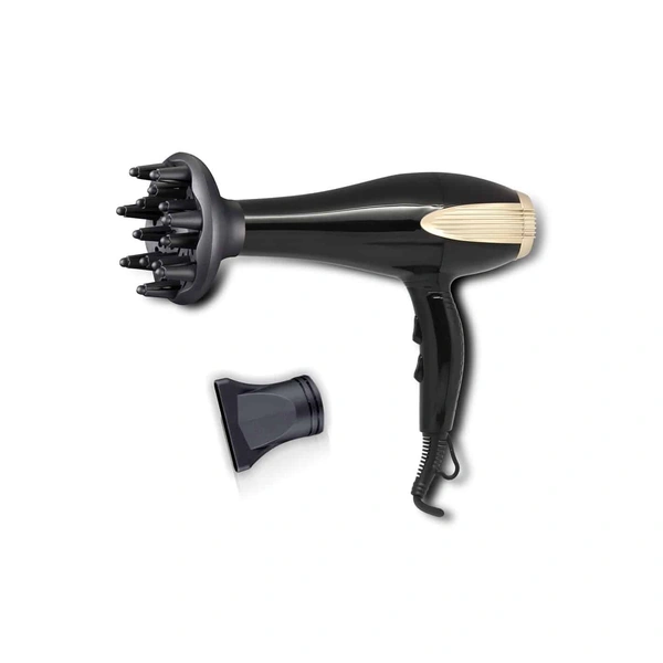 Fen za kosu Rosber R51100AD g 2200W crno-zlatni sa difuzorom