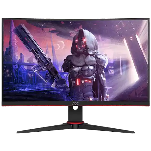 Monitor 23.6 AOC C24G2AE/BK C 1920x1080/Full HD/VA/165Hz/1ms/VGA/2xHDMI/DP/Zvučnici/Curved
