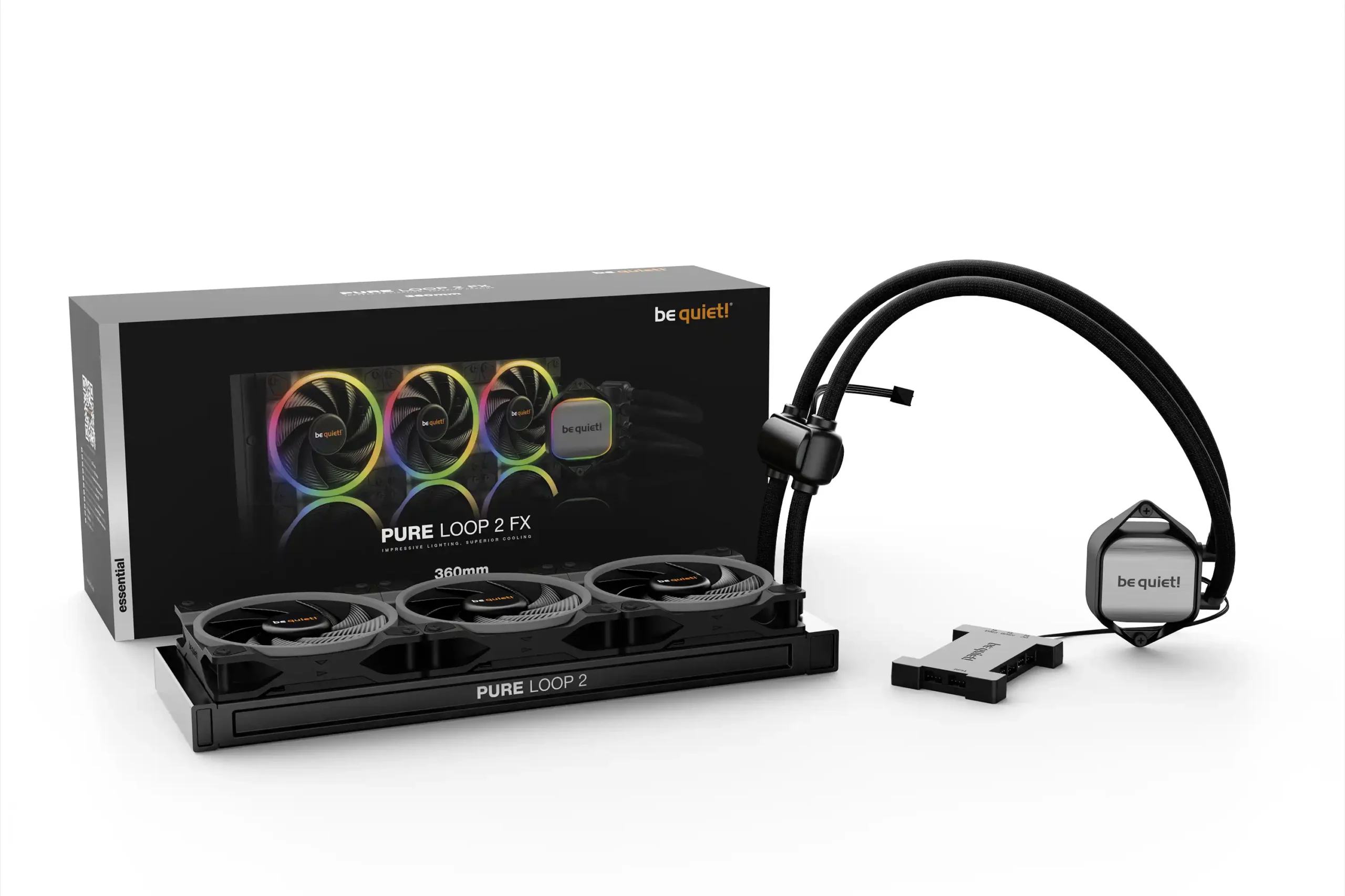 CPU Vodeno hladjenje Be quiet RGB Pure Loop  2 FX 360mm BW015 (AM4,AM5,1700,1200,2066,2011)