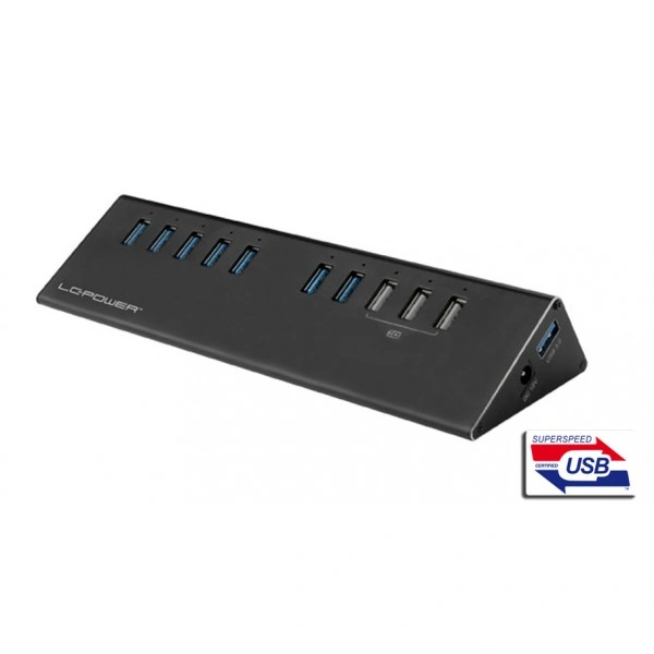 HUB LC Power LC-HUB-ALU-2B-10 USB3.0 Aluminium