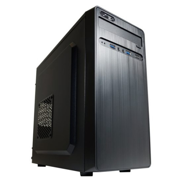 TOWER LC POWER Micro ATX LC-2017MB-ON Micro-ATX Case, black, HD Audio, 1x USB-C,