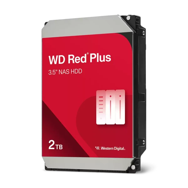 Hard disk 2TB SATA3 Western Digital WD20EFPX Red Plus - Bulk