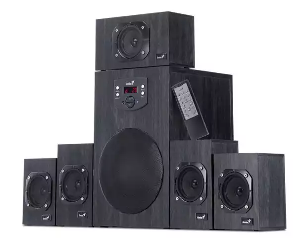 Genius SW-HF 5.1 4500 II Black Zvučnici