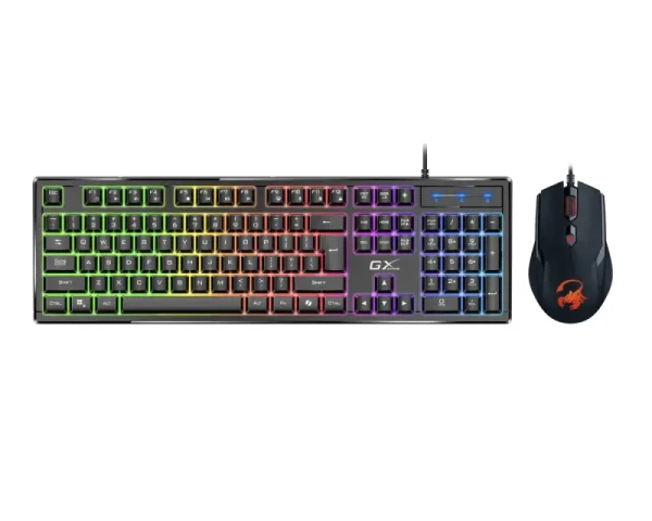 Genius Scorpion KM-GX6 US Crni Gaming Tastatura i Miš Set