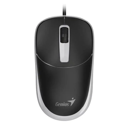 Genius DX-123 USB 1200dpi Crno-Sivi Optički Miš