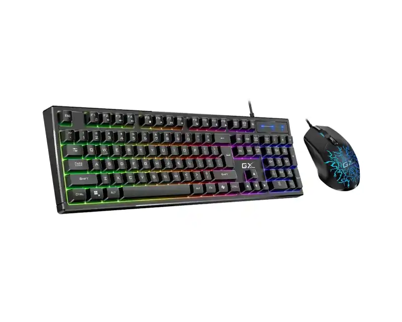Genius Scorpion KM-GX3 US Crni Gaming Tastatura i Miš Set