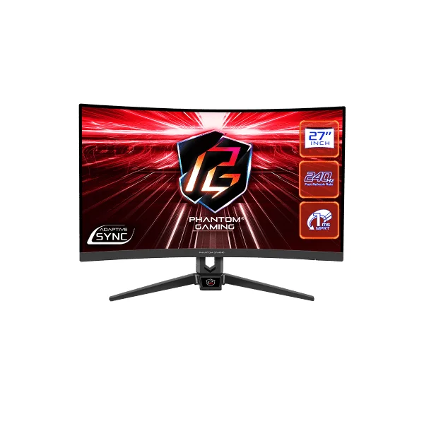 Monitor 27&quot; AsRock PG27F15RS1A VA 1920x1080/240Hz/1ms/HDMIx2/DP/zvučnici