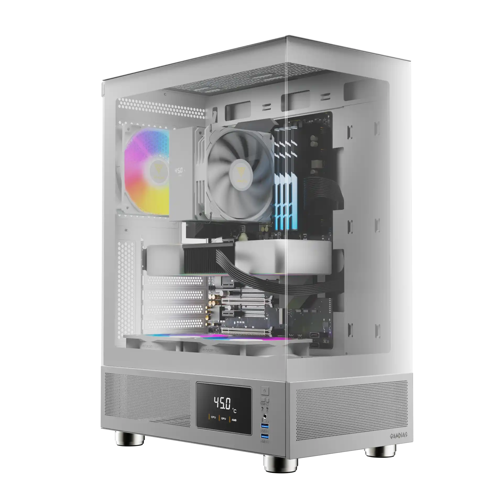 Kućište Gamdias Atlas E1 Belo