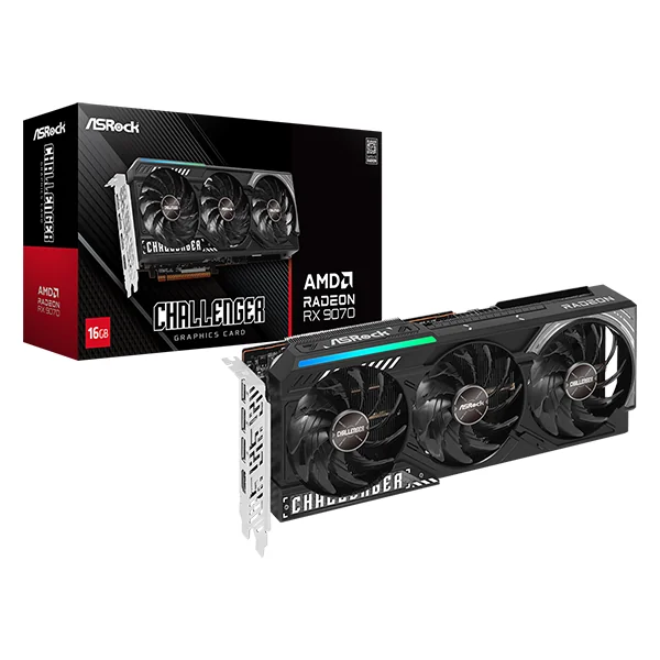 SVGA Asrock Radeon RX 9070 Challenger 16GB, RX9070 CL 16G