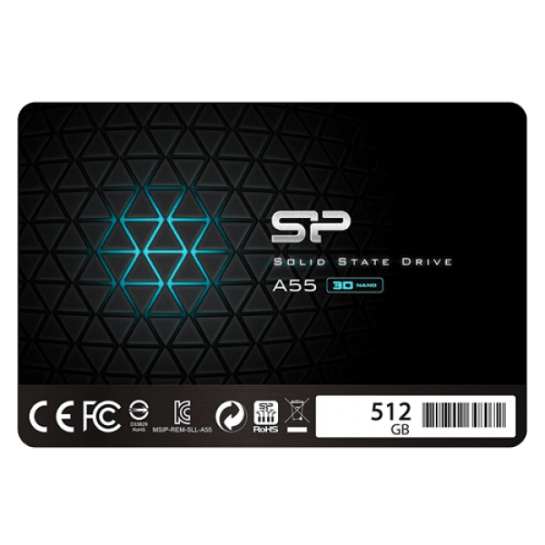 SSD 2.5&quot; SATA SiliconPower A55 512GB, SP512GBSS3A55S25