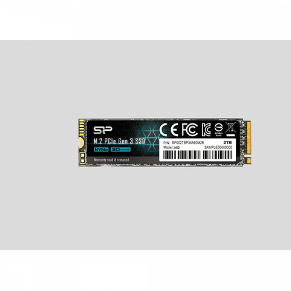 Silicon Power SSD M.2 NVMe A60 Gen 3 256GB, SP256GBP34A60M28