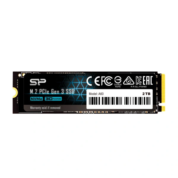 Silicon Power SSD M.2 NVMe 1TB A60 Gen.3, SP001TBP34A60M28