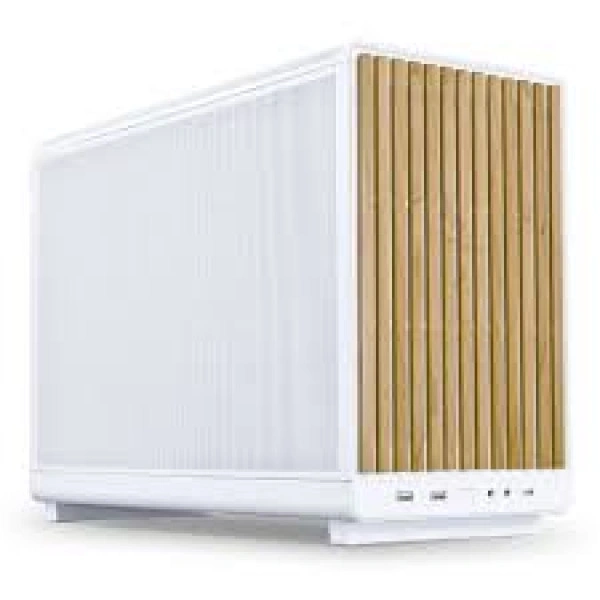 Lian Li DAN A3 mATX Kućište White & WOOD