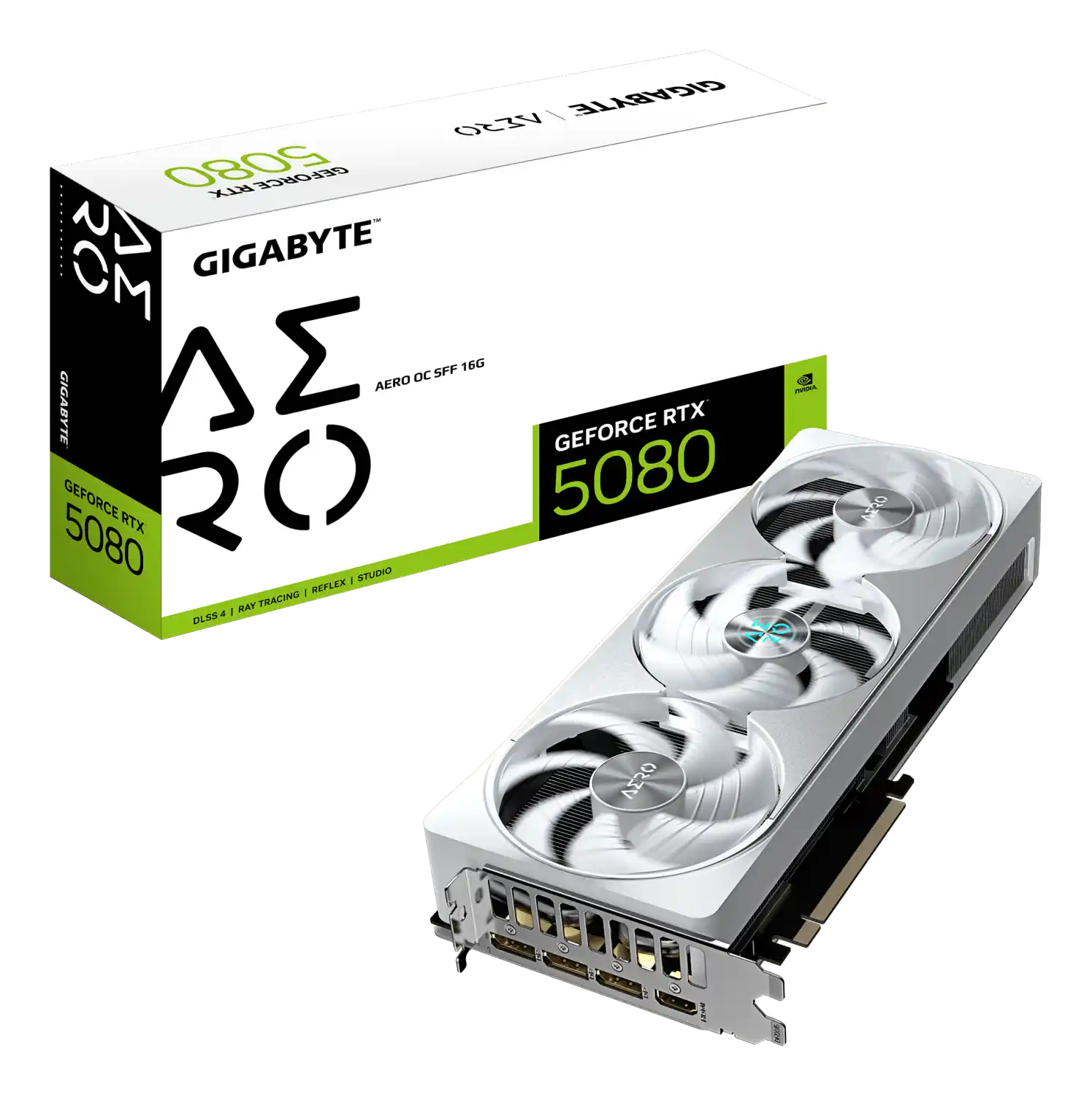 Grafička karta Gigabyte GeForce RTX 5080 16GB AEROOC GV-N5080AERO OC-16GD 16GB GDDR7 256bit3xDP/HDMI