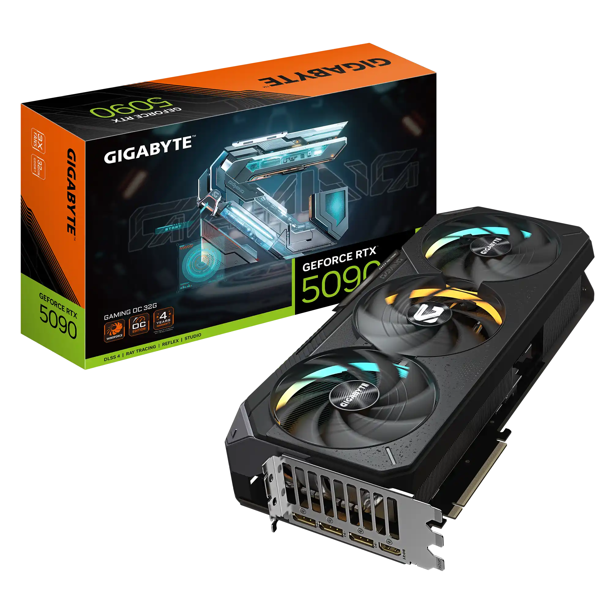 Graficka karta Gigabyte  GeForce RTX 5090 Gaming OC GDDR7 32GB