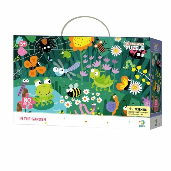 PUZZLE 80 delova ZIVOTINJE U BASTI