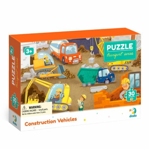 PUZZLE 30 delova RADNA VOZILA