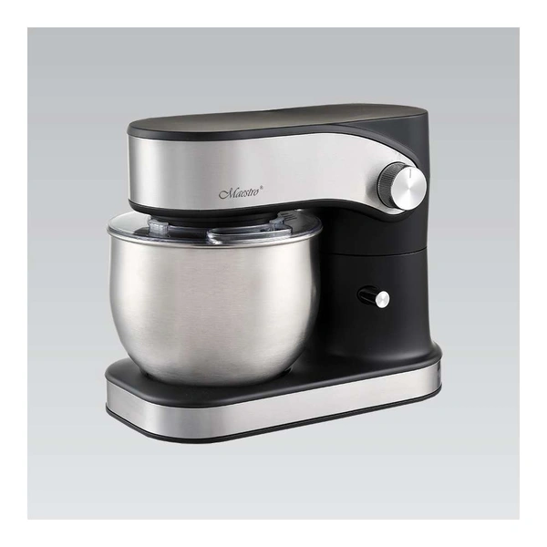 MAESTRO MR557 ROBOT MIKSER PLANETARY SA POSUDOM 1200W INOX CRNI 3L