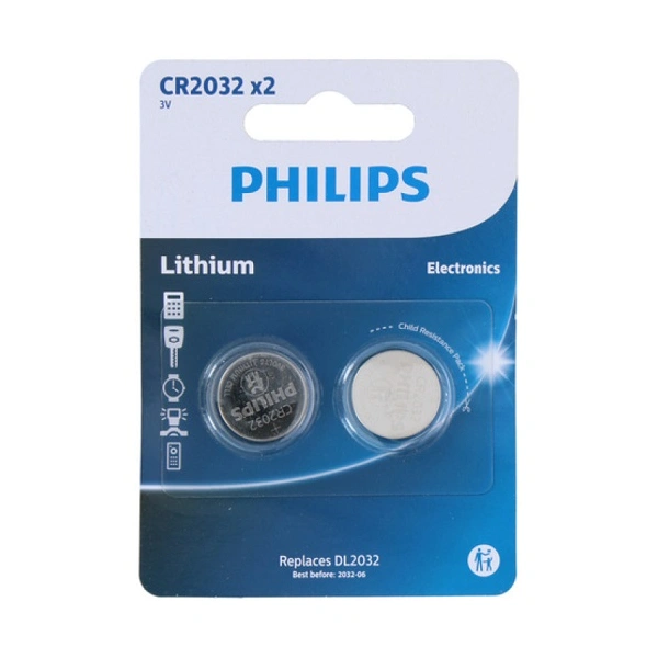 Philips Dugmasta Baterija CR2032