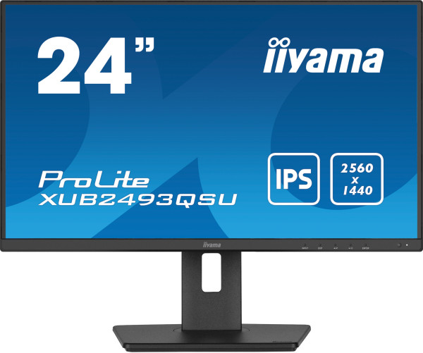 Monitor 23.8&quot; Iiyama XUB2493QSU-B5 IPS 2560x1440/60Hz/4ms/HDMI/DP/USB/zvučnici