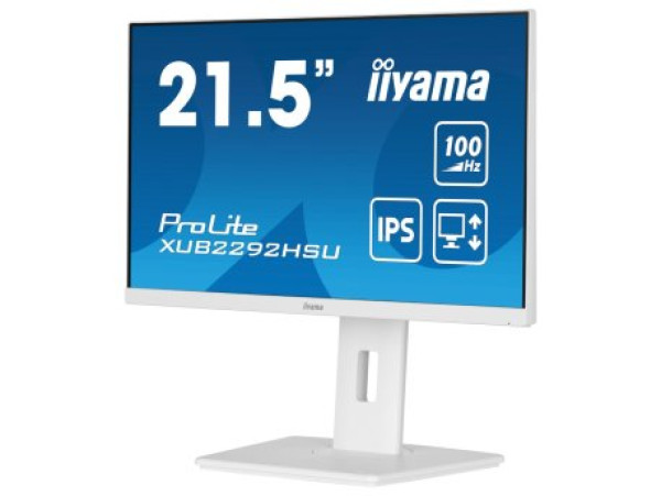 Monitor 21.5&quot; Iiyama XUB2292HSU-W6 IPS 1920x1080/100Hz/0.4ms/HDMI/DP/USB/beli