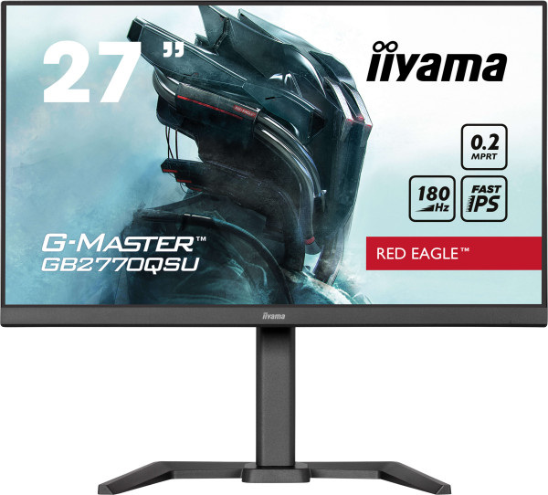 Monitor 27&quot; Iiyama G-master GB2770QSU-B6 IPS 2560x1440/180Hz/0.2ms/HDMi/DP/USB
