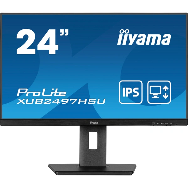 Monitor 23.8&quot; Iiyama XUB2497HSU-B2 IPS 1920x1080/100Hz/1ms/HDMI/DP/USB/zvučnici