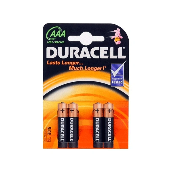 DURACELL LR03 ALKALNA BATERIJA 1,5V AAA 4 komada u pakovanju