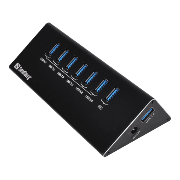 USB HUB 7 port Sandberg USB 3.0 sa napajanjem 133-82