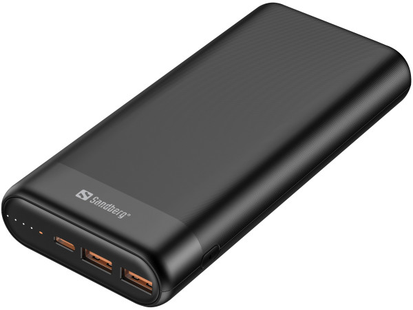 Powerbank Sandberg 20000mAh 65W+2xQC3.0