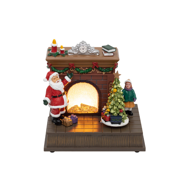 Svetleća LED diorama &quot;kamin&quot;