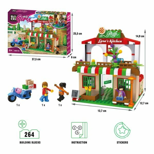 Kocke Blocki picerija 264 delova