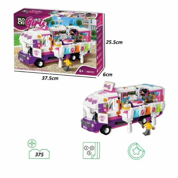 Kocke Blocki pokretni salon lepote 375 delova