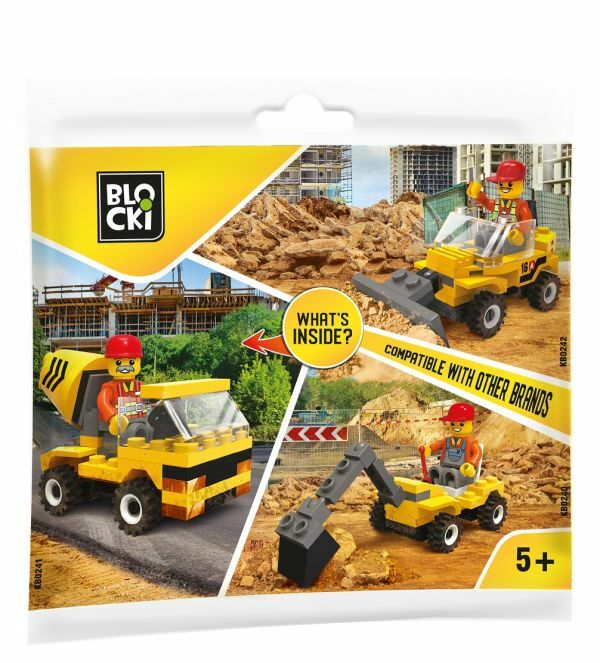 Kocke Blocki radne masine iznenadjenje 43 delova