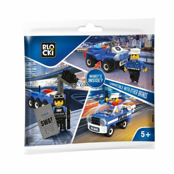 Kocke Blocki policijska vozila iznenadjenje 49 delova