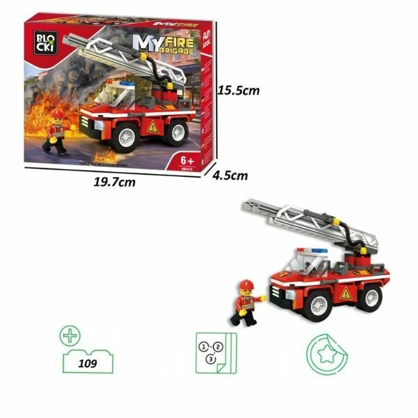 Kocke Blocki vatrogasni kamion 109 delova