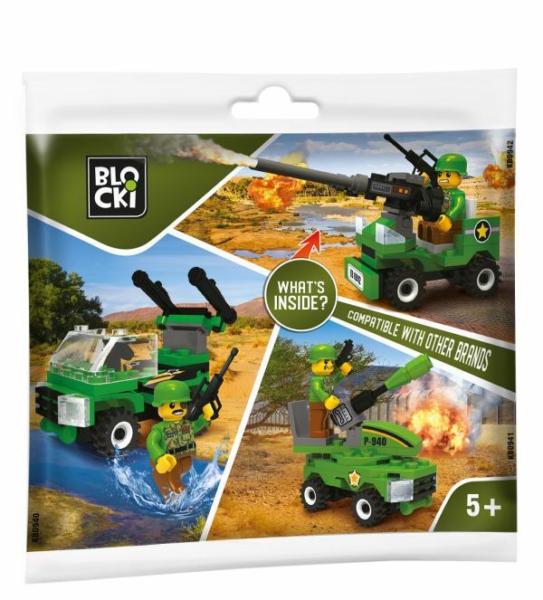 Kocke Blocki vojna vozila 49 delova