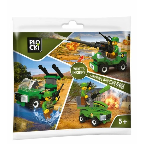 Kocke Blocki vojna vozila 49 delova