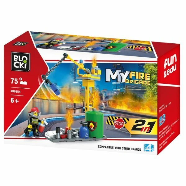 Kocke Blocki gasenje pozara 2u1 75 delova