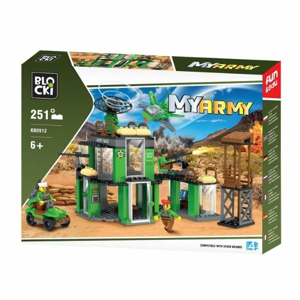 Kocke Blocki vojna baza 251 delova