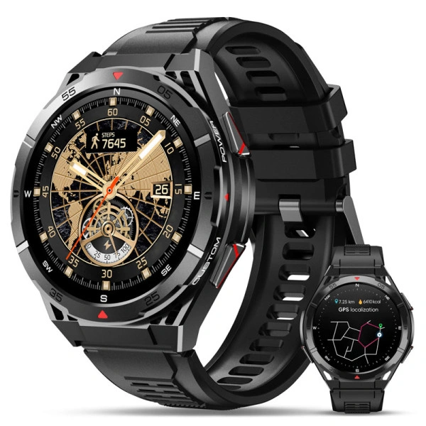 Oukitel BT12 Smart Watch Sport Rugged 480mAh/Heart rate/SpO2/Accelerometer/Black