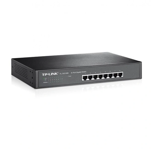 LAN Switch TP-LINK TL-SG1008 10/100/1000Mbp metal