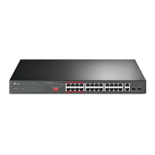 LAN Switch TP-LINK TL-SL1226P 24x10/100 PoE/2x1Gb PoE/2xSFP/250W