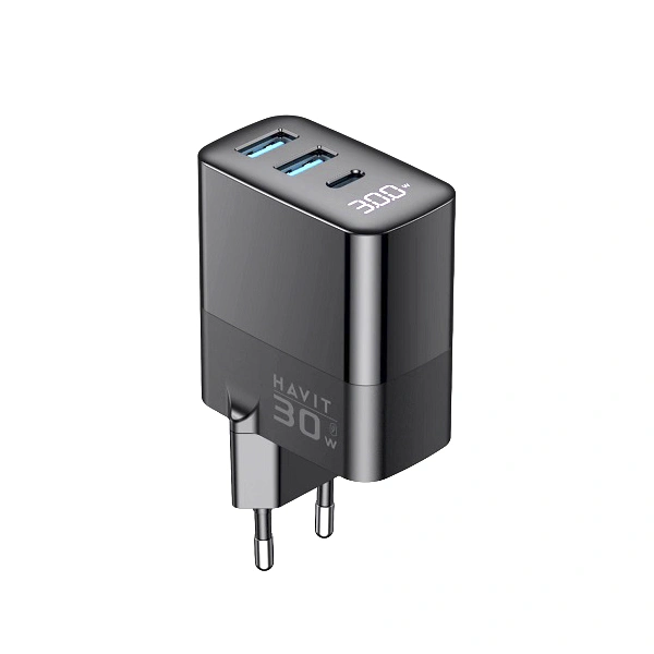 HAVIT UCLE001 EU 30W Kućni punjač 2 * USB + 1