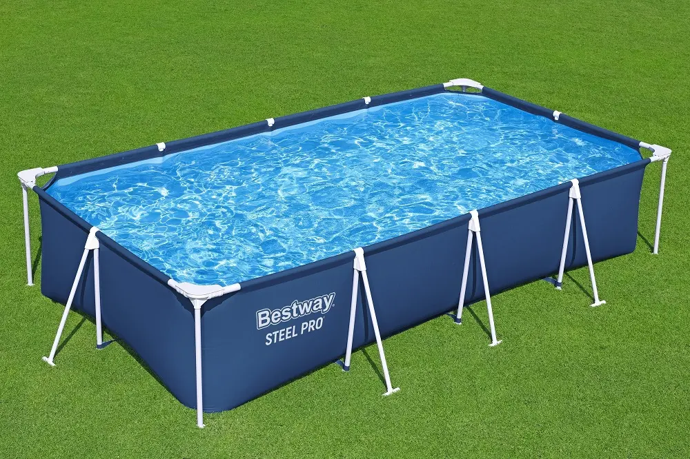 Bestway bazen pravougaoni 400x211x81 cm sa metalnom konstrukcijom