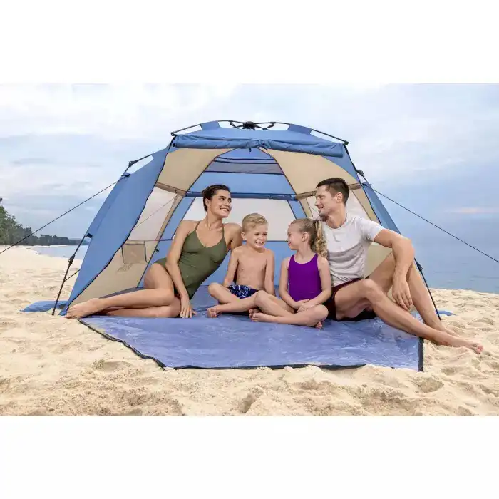 Bestway &#x161;ator za pla&#x17E;u Beach Dome 4 sa brzom monta&#x17E;om &#x2013; 240 x 125cm