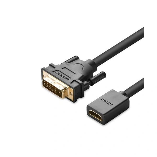 UGREEN 20118 DVI M. na HDMI F. adapter Kabl