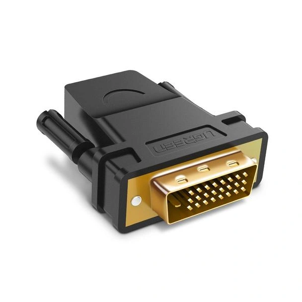 Adapter DVI (24+1) M na HDMI F Ugreen
