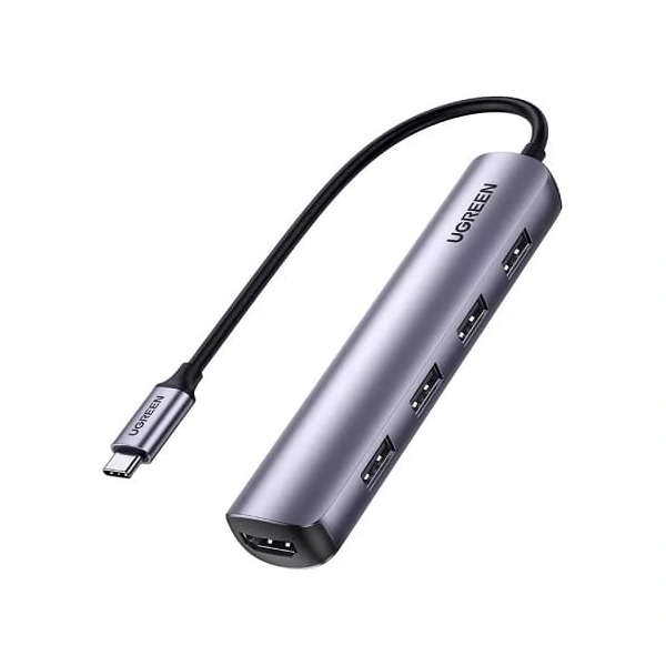 UGREEN CM417 USB-C na 4xUSB 3.0+HDMI adapter
