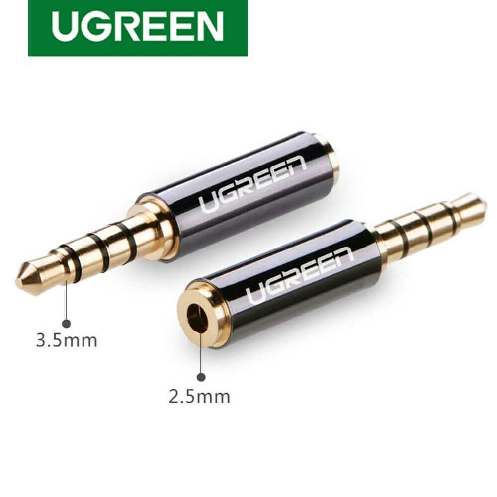 Adapter 3.5mm M na 2.5mm F Ugreen